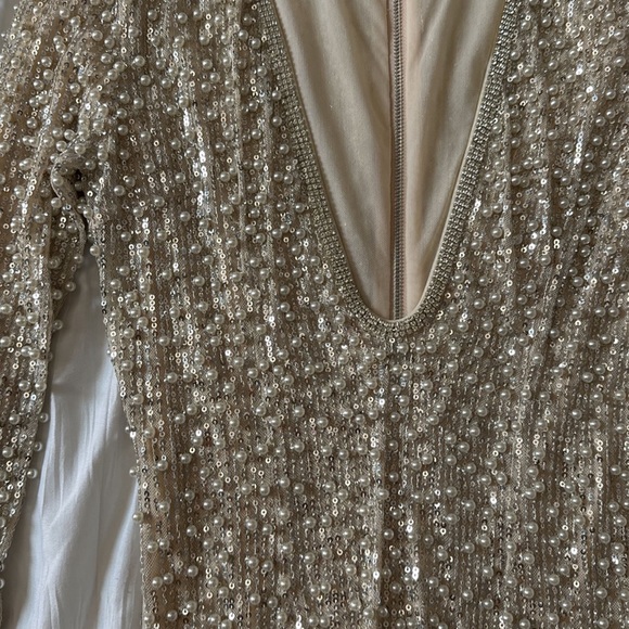 beaded mini dress - Picture 2 of 5